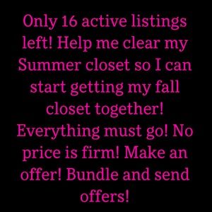 When I say make an offer, I’m not kidding!